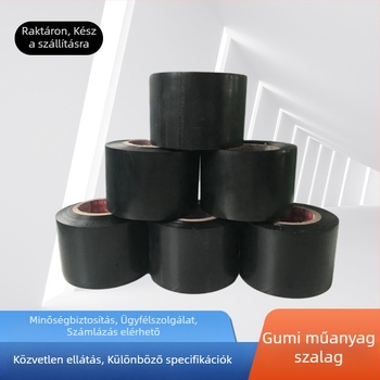 PVC kaucsuk szigetelő szalag elektromos izolációhoz és klíma-vezetékek rögzítéséhez; vízálló ragasztószalag csövekhez