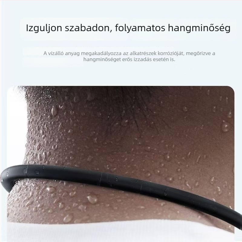 Nyakpántos Bluetooth sport fülhallgatók Type-C in-ear dizájnnal, ENC zajcsökkentés és mesterfokú hangolás