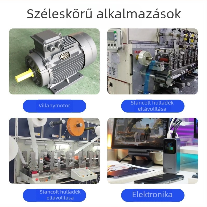Mara transzformátor szigetelő szalag, PET sárga, magas hőállóság, nyom nélküli tekerés, testreszabható szélesség és hosszúság