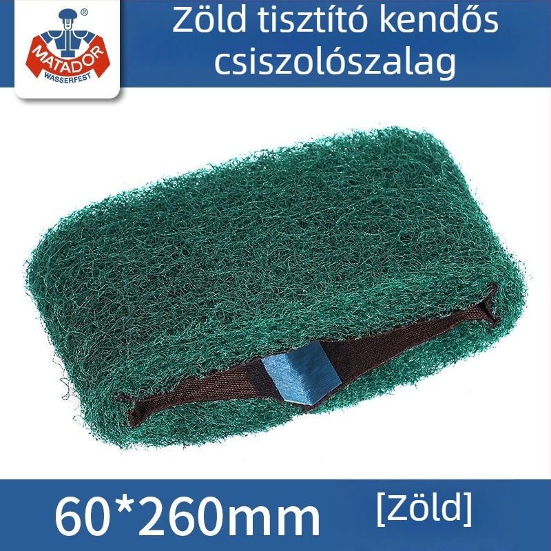 Sűrített levegős szalagcsiszoló szivacsos és vászon csiszolóövvel, 260×60 mm és 915×100 mm, fém megmunkálásra