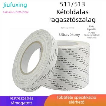 Egyedi kivágású koronás 511/512/513, magas hőmérséklet-állóságú kettős oldalas ragasztószalag érintőképernyőpanelek rögzítéséhez