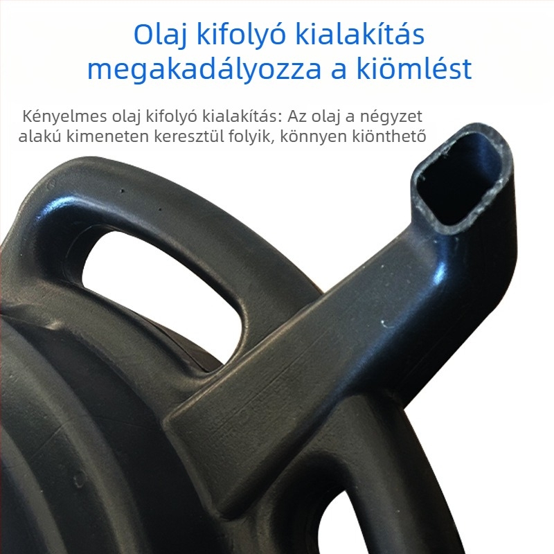 Vastagított műanyag olajtál 10L/15L autóalkatrész javításához, olaj leengedő tál és alkatrészek tisztító tál