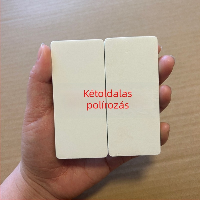 Nagy kétoldalas polírozótábla szivacsos csiszolópapírral fémhez, Bodhi gyöngyök, méhviasz, dió és ezüst ékszerek