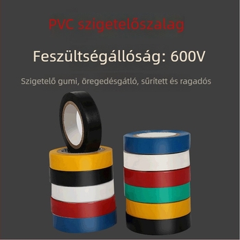 3M PVC szigetelő szalag – lángálló, vízálló elektromos szalag
