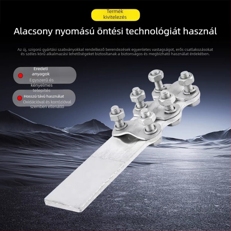 Réz–alumínium átmeneti csipesz, 180 mm², forrasztóberendezéshez, elektromos alkatrészek