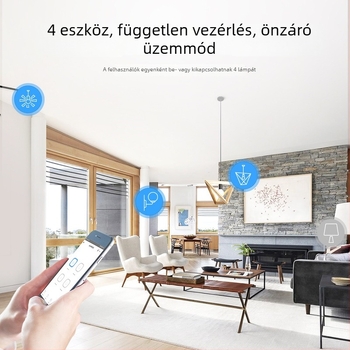 Sonoff 4CH R3 intelligens Wi‑Fi kapcsoló alkalmazással, távoli vezérléssel и ütemezéssel