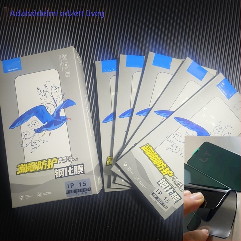 Adatvédelmi kijelzővédő fólia iPhone 12/13/11 Pro Max, XS és XR készülékekhez – teljes kijelzős védelem