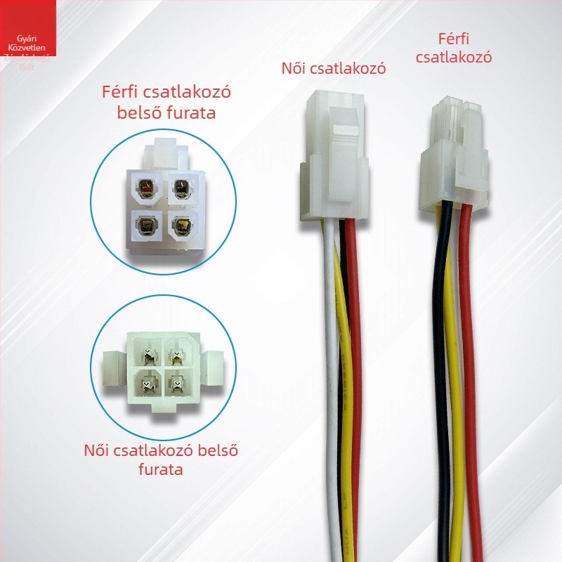 Elektromos jármű kábelkötege, 3.0 kábel, 4,2 mm csatlakozó, 26-szálas dokkoló kábel az autó motorának táplálásához