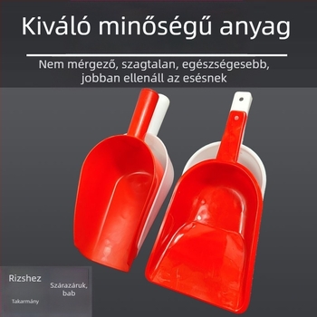 Műanyag etetőkanál sertések számára, vastagított kivitel