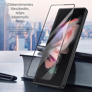 Samsung Z Fold7/Fold8-hoz edzett üveg előlapi védő, magánélet-védelmi funkció, vékony él, W26