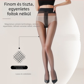 Női ultravékony, áttetsző harisnyanadrág 0D, szabható, láthatatlan lábhatás, megerősített ágyék rész, csúszásmentes