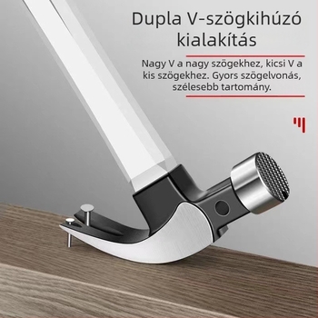 Zindori ácskalapács hosszú nyele, magas széntartalmú acél