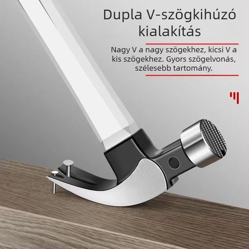 Zindori ácskalapács hosszú nyele, magas széntartalmú acél