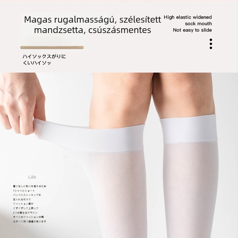 Velúr zoknik tavasszal-őszre, hosszú szárú női zoknik, puhák és kényelmesek