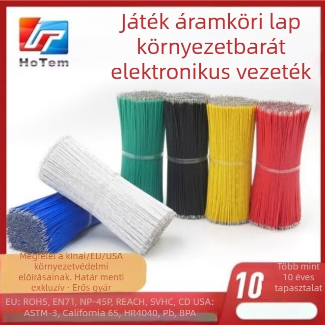 7-vezetékes környezetbarát kábelköteg kis elektronikai eszközökhöz, hangszóró és ventilátor csatlakozóvezeték PVC szigeteléssel