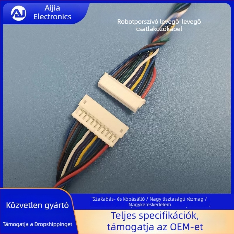 Robotporszívó dokkoló kábel terminálcsatlakozókkal