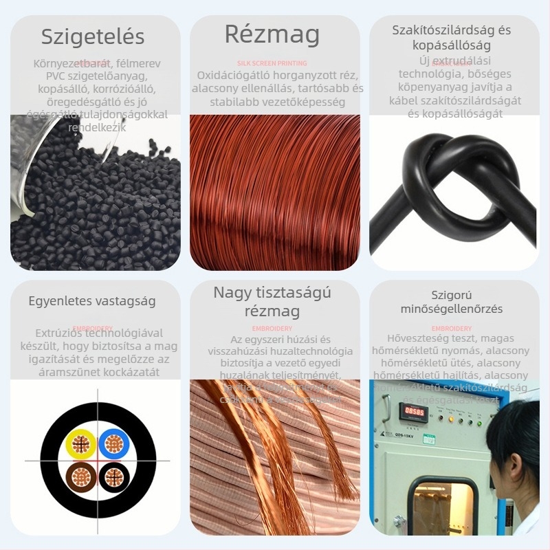Robotporszívó dokkoló kábel terminálcsatlakozókkal