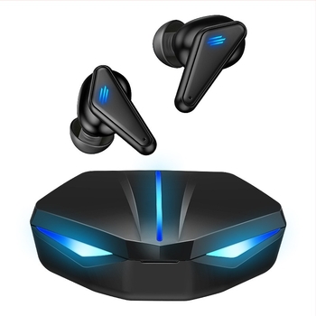 K55 gaming vezeték nélküli fülhallgató alacsony késleltetéssel, Bluetooth, hosszú üzemidő, zajcsökkentés, in-ear dizájn
