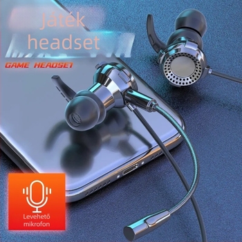 XG-120 Woze vezetékes gaming headset, inline vezérlővel, in-ear, 3,5 mm, kompatibil Android és PC