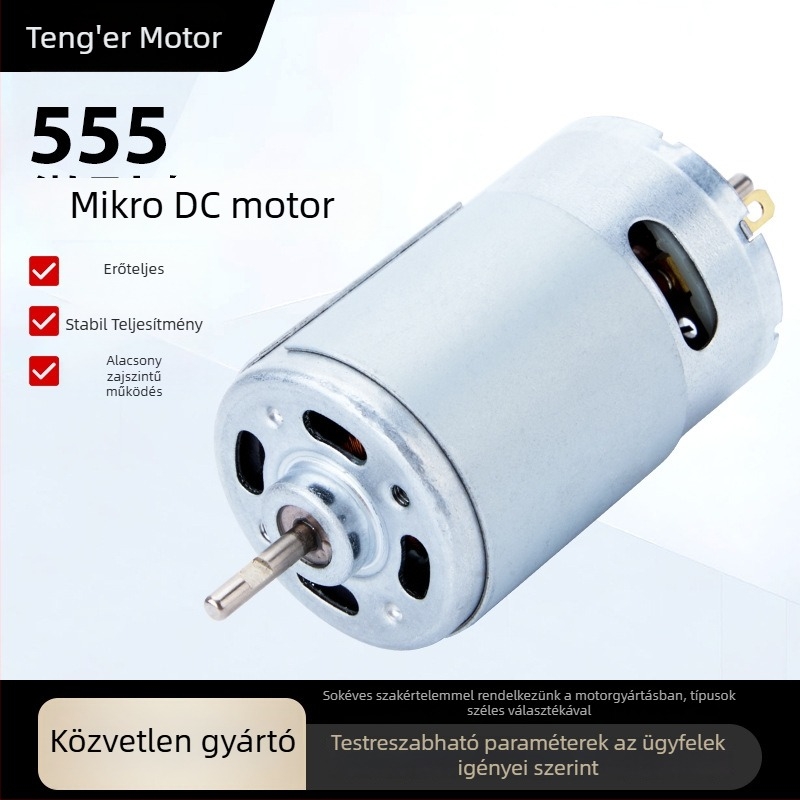 555 mini kefés motor 12V