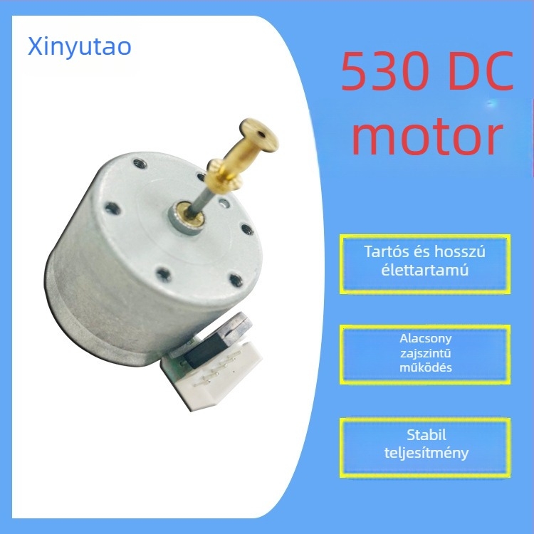 DC kefés motor gramofonhoz 12VEG-530SD-3F
