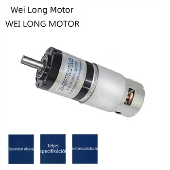 Személyre szabott 42 mm-es DC planétás motor kompakt robotokhoz nagy nyomatékkal