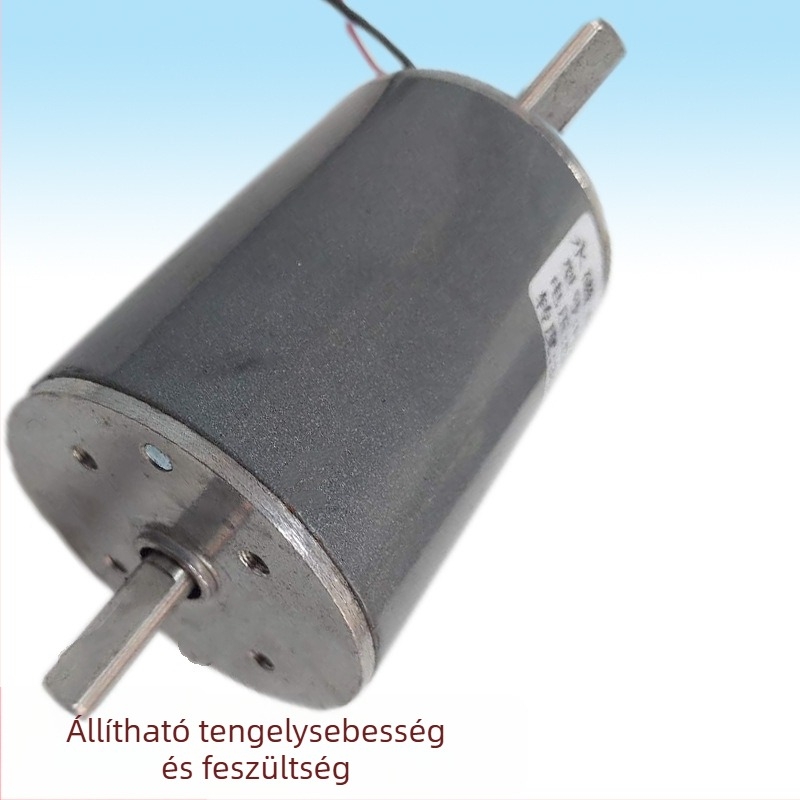 DC motor, 12/24V, külső átmérő 63 mm, kefés mikromotor, modell 63S