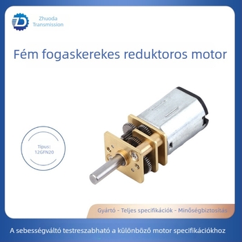 Wal-blue N20 mikro DC motor 12:1 hajtóművel, alacsony zajszint, 3-12V