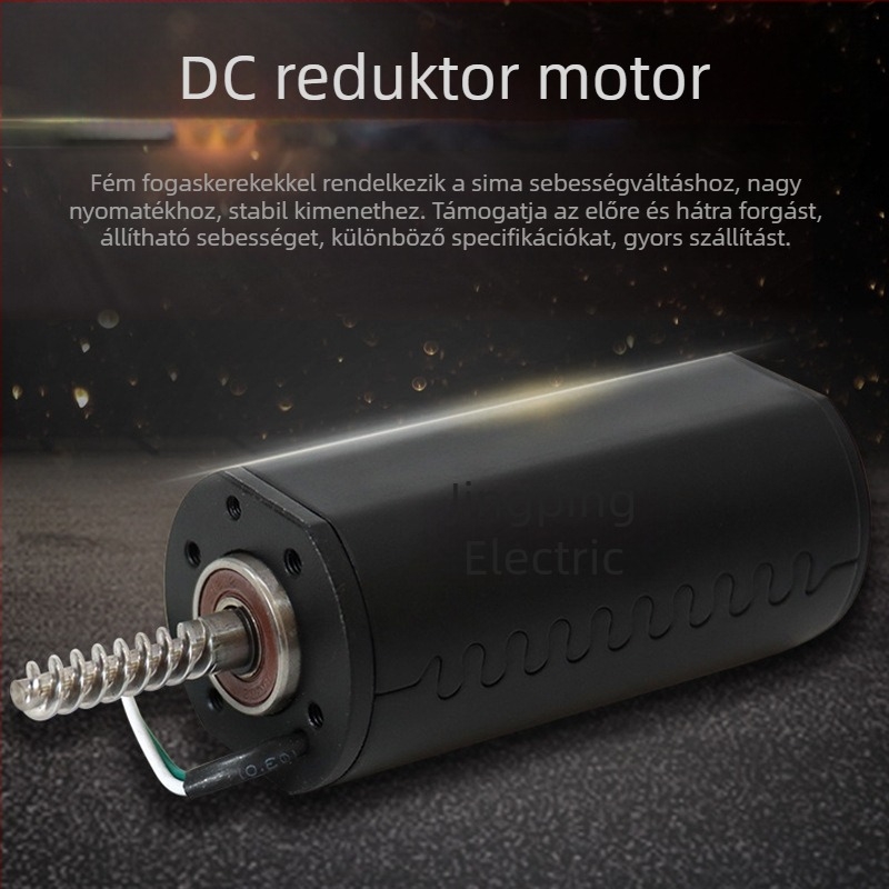 JP45 Mikromotor DC hajtóművel, réztekercses