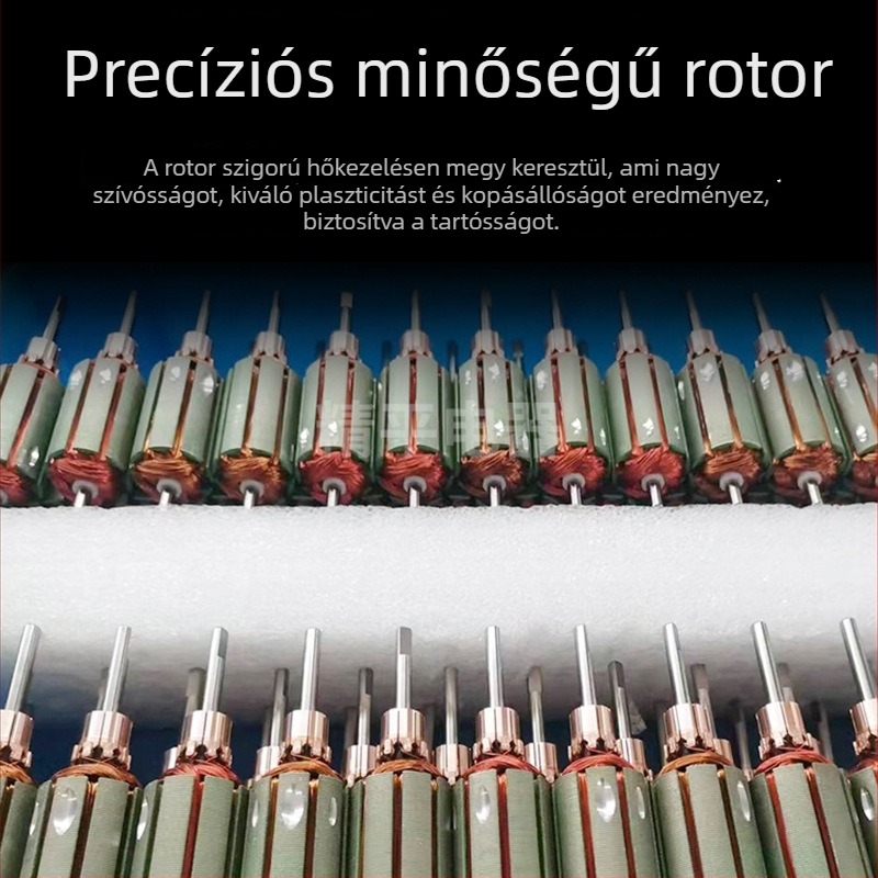 JP45 Mikromotor DC hajtóművel, réztekercses