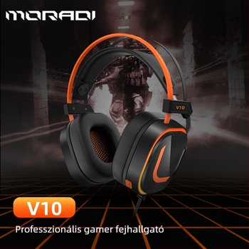 Magic V10 vezetékes gaming fejhallgató 7.1 surround hangzással, USB, PC/Notebook/Asztali számítógéphez