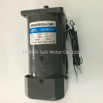 5RK60RGN-CMF mikromotor sebességszabályozóval, fékfunkcióval és motorfeszültség-szabályozóval
