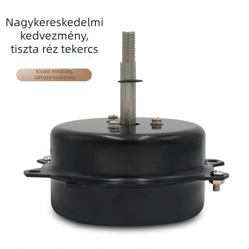 Feltölthető ventilátormotor, alacsony sebességű padló körözésére, kompakt DC turbina motor, energiatakarékos kefe nélküli motor