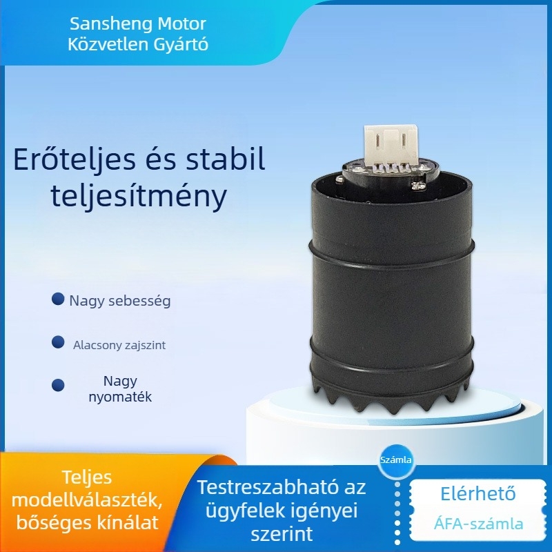 Brushless magas fordulatszámú motor, 7,4 V, 80 000 rpm, kézi ventilátorhoz és alacsony feszültségű hajszárító motorokhoz