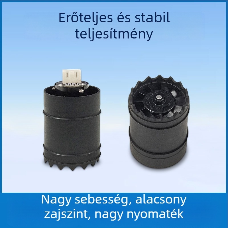 Brushless magas fordulatszámú motor, 7,4 V, 80 000 rpm, kézi ventilátorhoz és alacsony feszültségű hajszárító motorokhoz