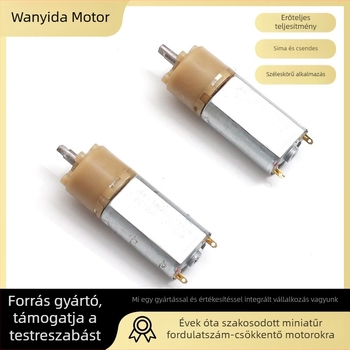 DC mikro redukciós motor hajcsavaró vasához, 6-12V