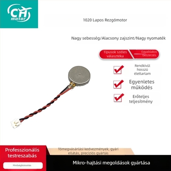 1020 sík rezgőmotor, gombos típus, kefe nélküli mikromotor