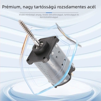 46 kefés DC motor menetes tengellyel masszázs eszközökhöz és lábfürdőkhöz