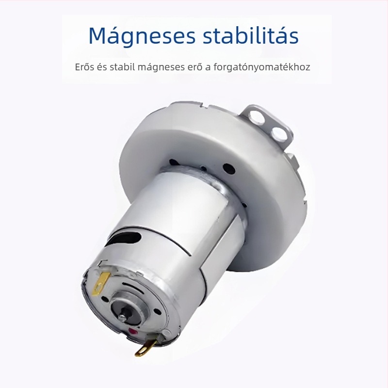 Fém fogaskerékházas mikromotor, DC motor, kompakt méretű