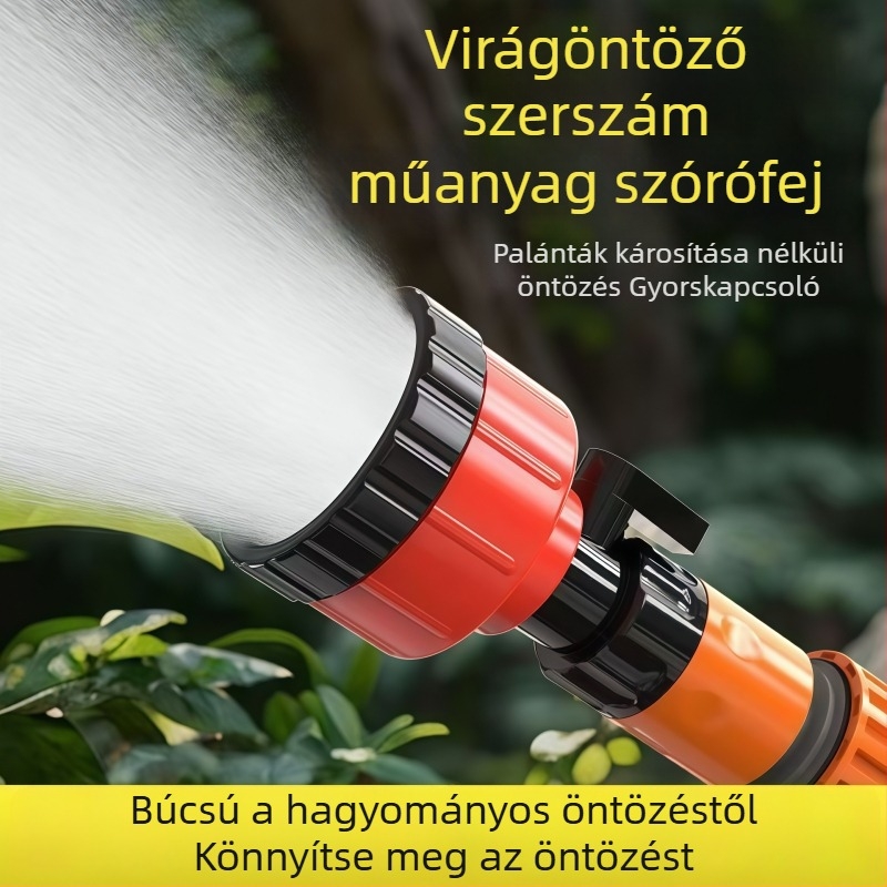 Műanyag palántaöntöző szórófej kertbe, virágokhoz és zöldségekhez – permetezőfej otthoni kertészkedéshez