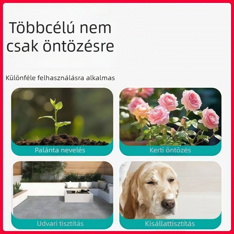 Műanyag palántaöntöző szórófej kertbe, virágokhoz és zöldségekhez – permetezőfej otthoni kertészkedéshez