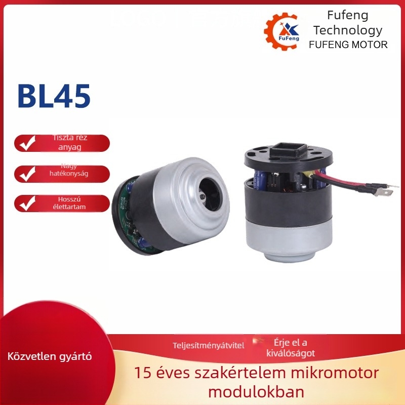 45 mm-es autóhoz készült kézi porszívó brushless motorral, levegőpumpával, balon fújó készülékkel, porfelvétel és fújás, DC motor