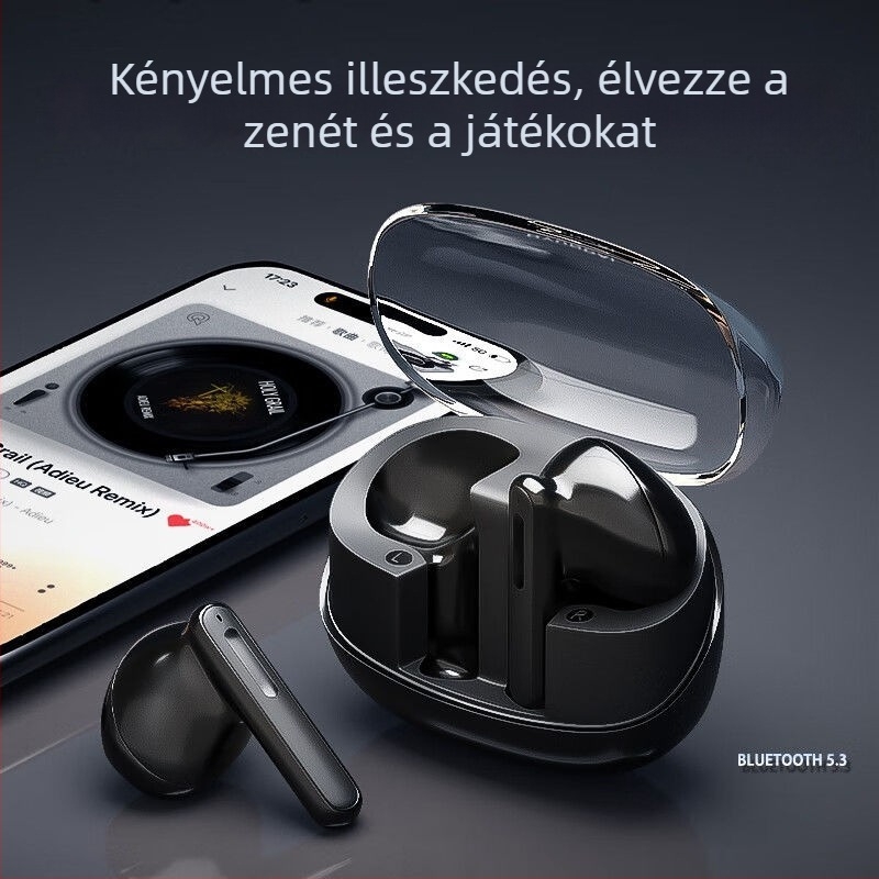 HYA12 Bluetooth fülhallgató zajcsökkentéssel, in-ear kialakítással, hosszú akkumulátor-üzemidővel, sporthoz és játékokhoz, vezeték nélküli TWS