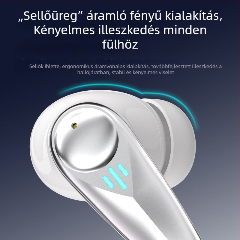 YX37 Játék Bluetooth fejhallgató ANC-val, 2,4 GHz gyors kapcsolódás, ultra alacsony késleltetés, hosszú akkumulátor-üzemidő, esports fejhallgató egyedi formával