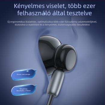 KYERE ME942 Type-C vezetékes digitális in-ear fejhallgató az iPhone 15 sorozathoz