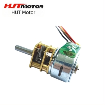 15BY mini Léptető motor, 15 mm külső átmérő, halk DC léptető motor redukciós
