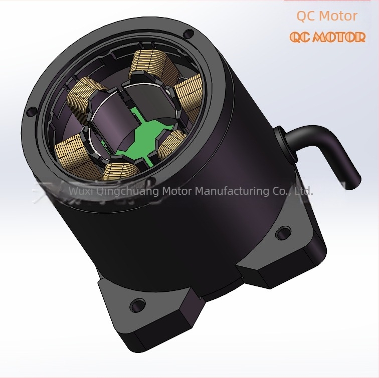 66BLDC 70W DC brushless motor inkjet nyomtatóhoz, mikrodózáló pumpa és kompakt vízpumpa