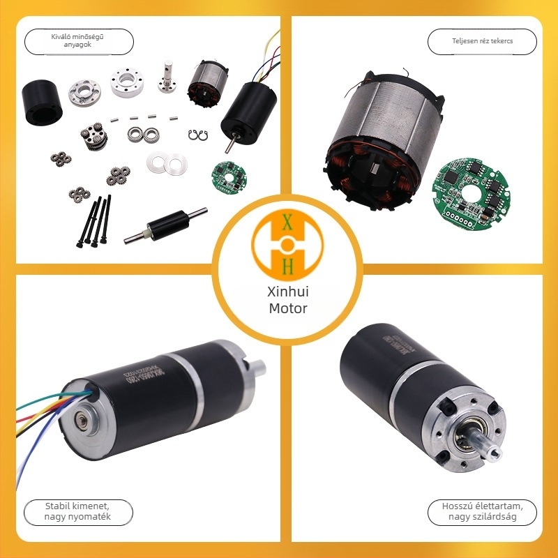 DC brushless motor 36mm3650 beépített bolygóreduktorral