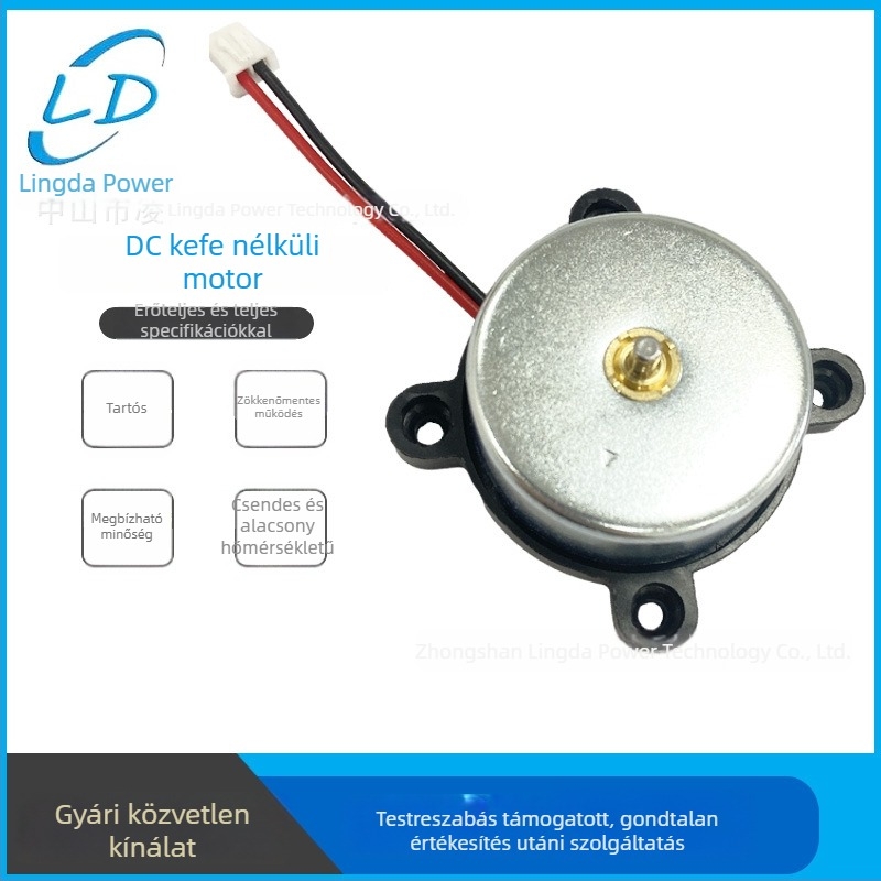 Szenkefe nélküli DC mikromotor mechanikai eszközökhöz, NdFeB mágnesanyagú mágneses keverőhöz