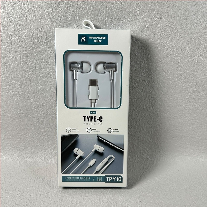 Luo Shiqi TPY10 vezetékes in-ear fülhallgató vonali vezérlővel, HD hangzás, TC csatlakozó